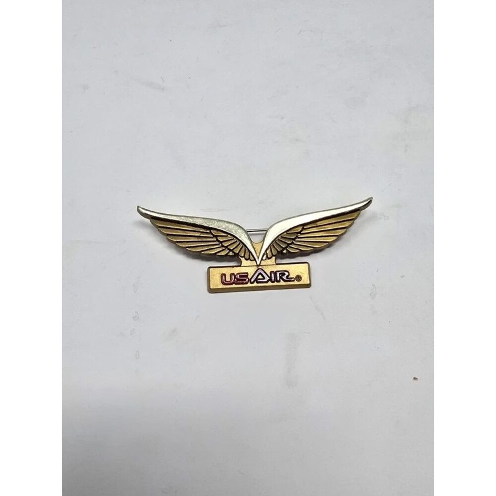 Vintage US Air Airline Pilot/Flight Attendant Junior Wings Pin – Stoffel Seals T